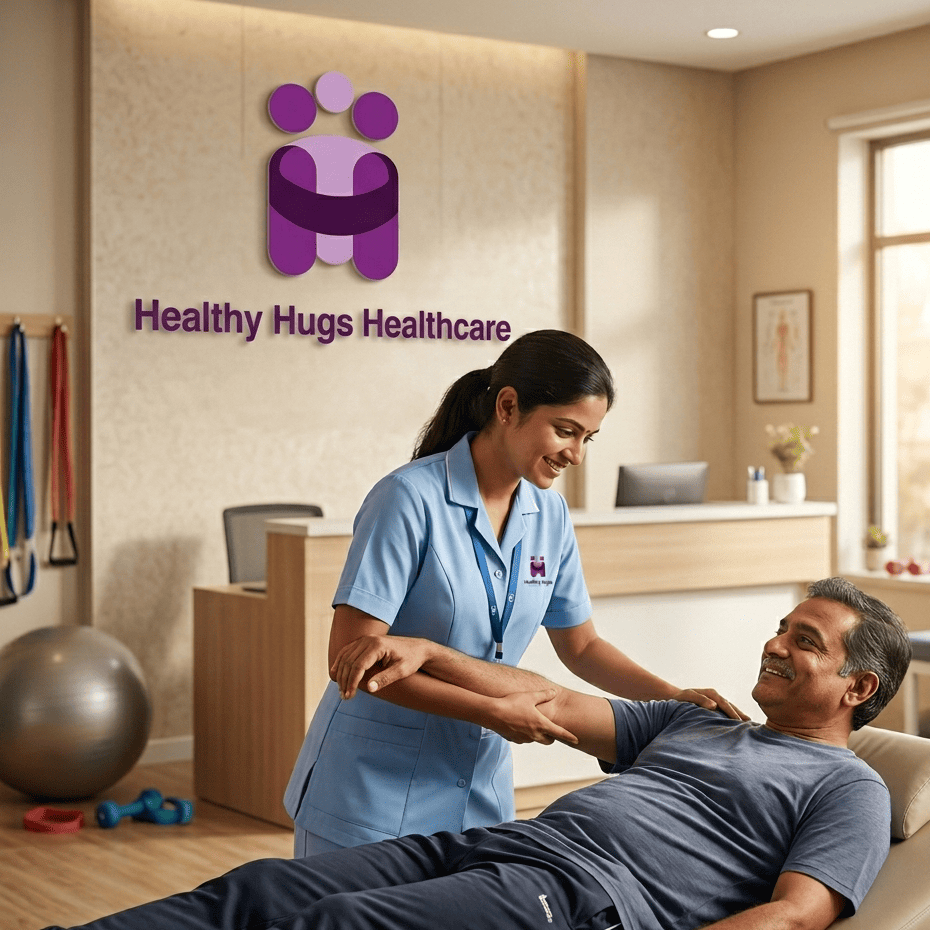 Modern hospital rehabilitation department