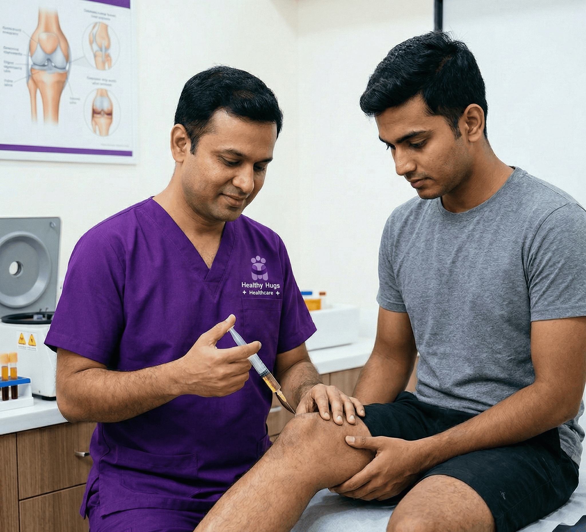 PRP regenerative therapy treatment